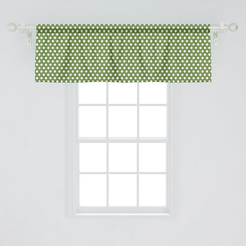 Olive Green and White