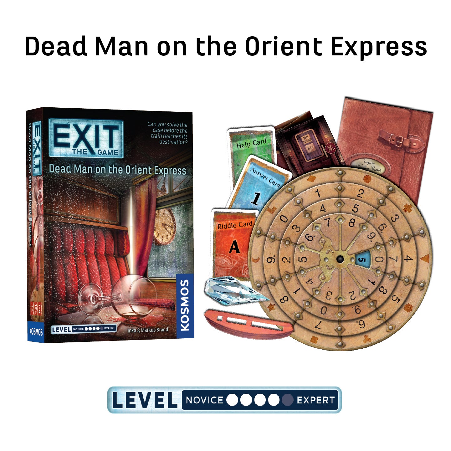 EXIT: The Game - Season 3 Four Pack | Escape Room Board Games Bundle: Dead Man on the Orient Express, The Sinister Mansion, The Sunken Treasure & The Mysterious Museum | Perfect for Family Game Nights & Party Entertainment