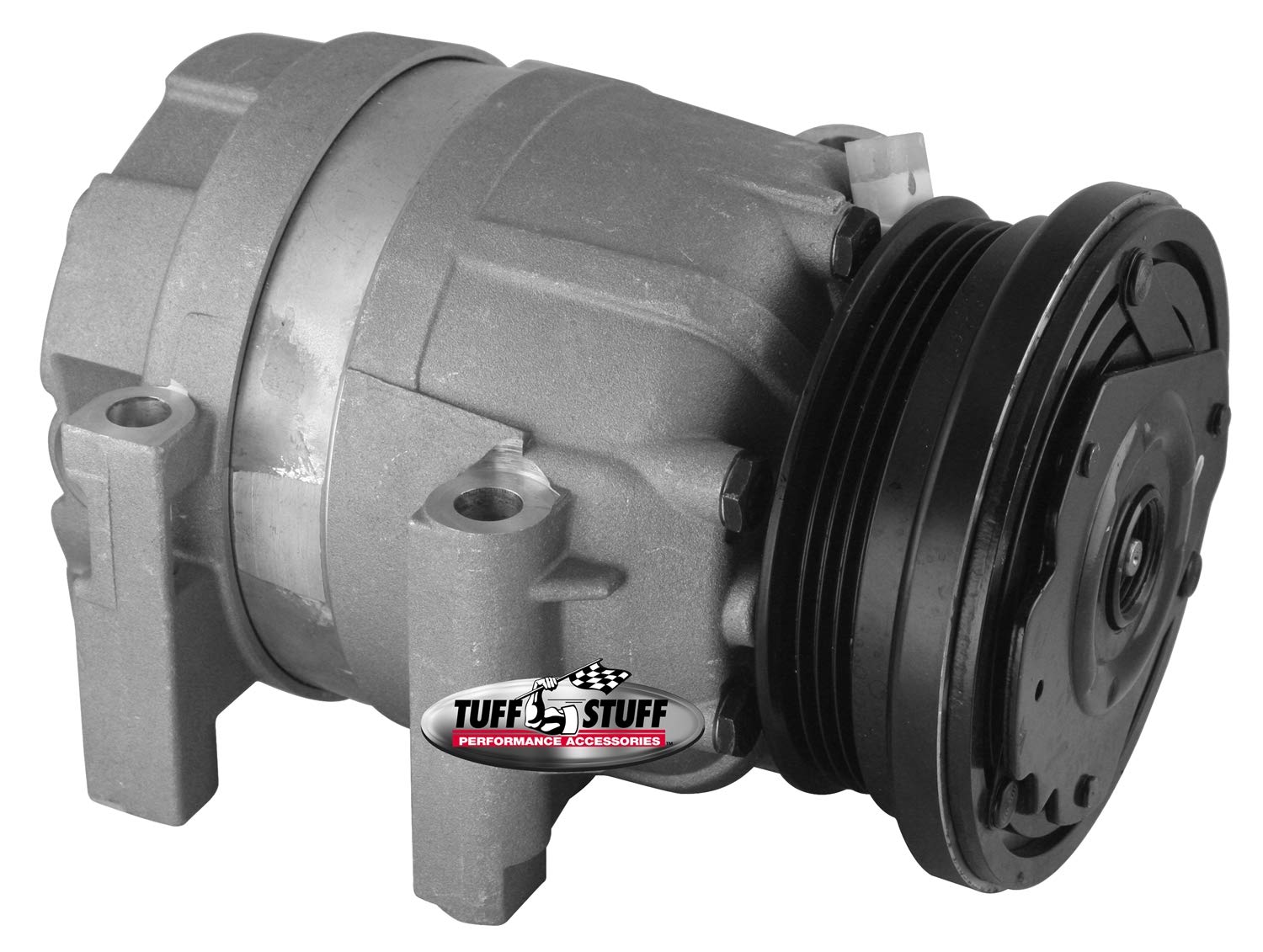 Tuff Stuff 4510NC Air Conditioning Compressor - High Performance Auto AC Compressor for Cars & Trucks | Perfect for AC System Repair & Replacement