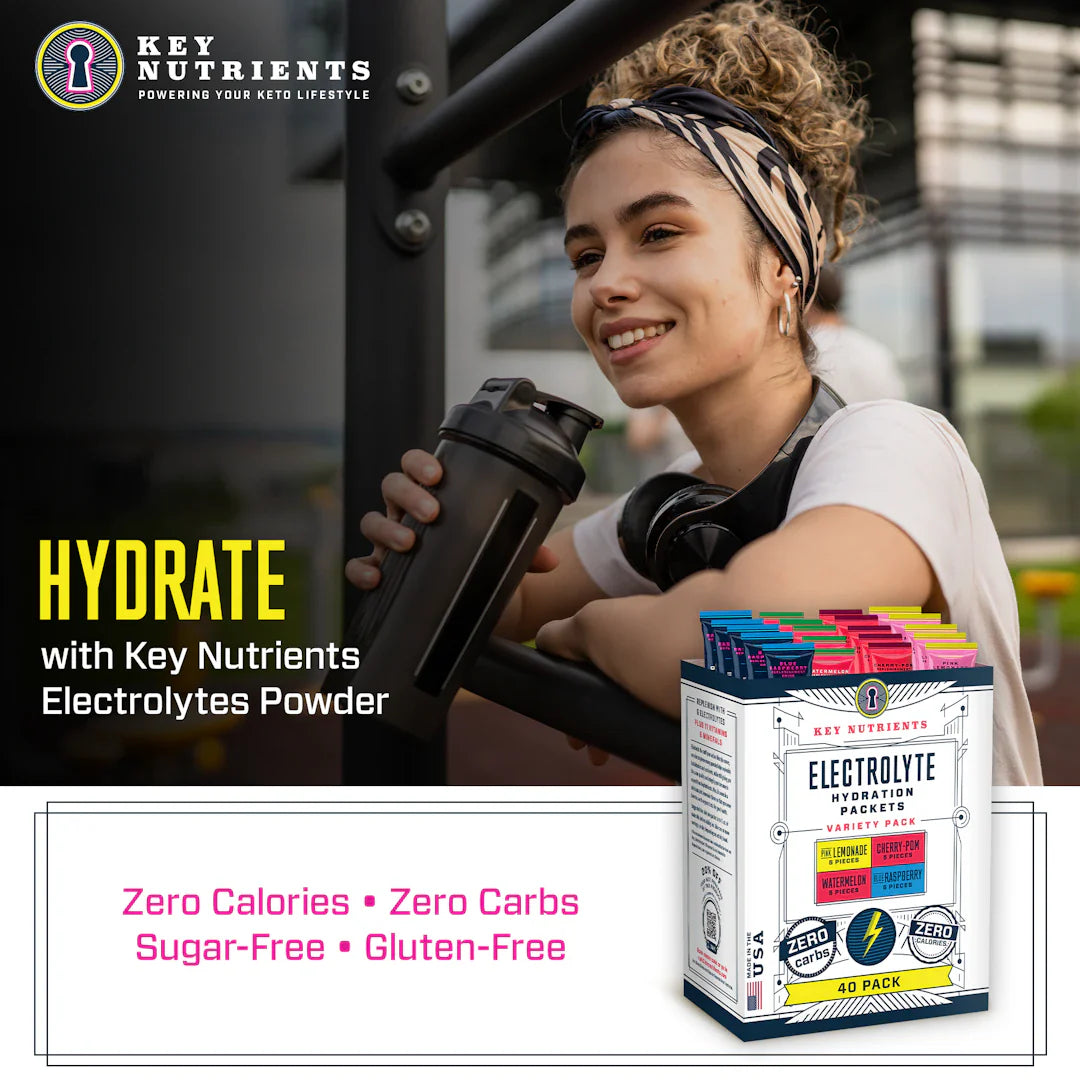 Electrolyte Recovery Plus Powder Travel Packets - Hydration Boost for Athletes & Travelers - Perfect for Workouts, Hiking & Post-Workout Recovery