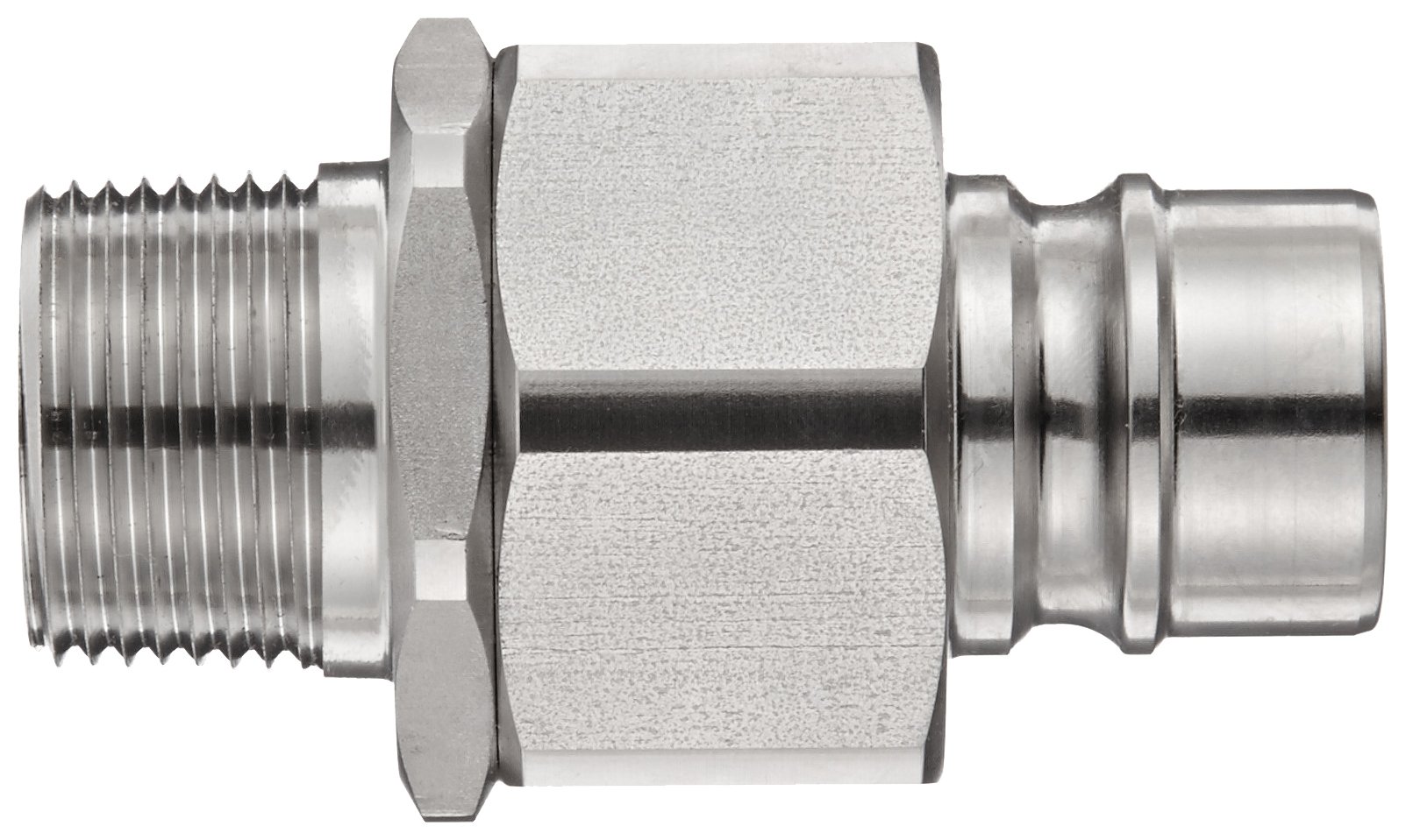 Stainless Steel 316 H-Shape Quick-Disconnect Hose Coupling 3/4