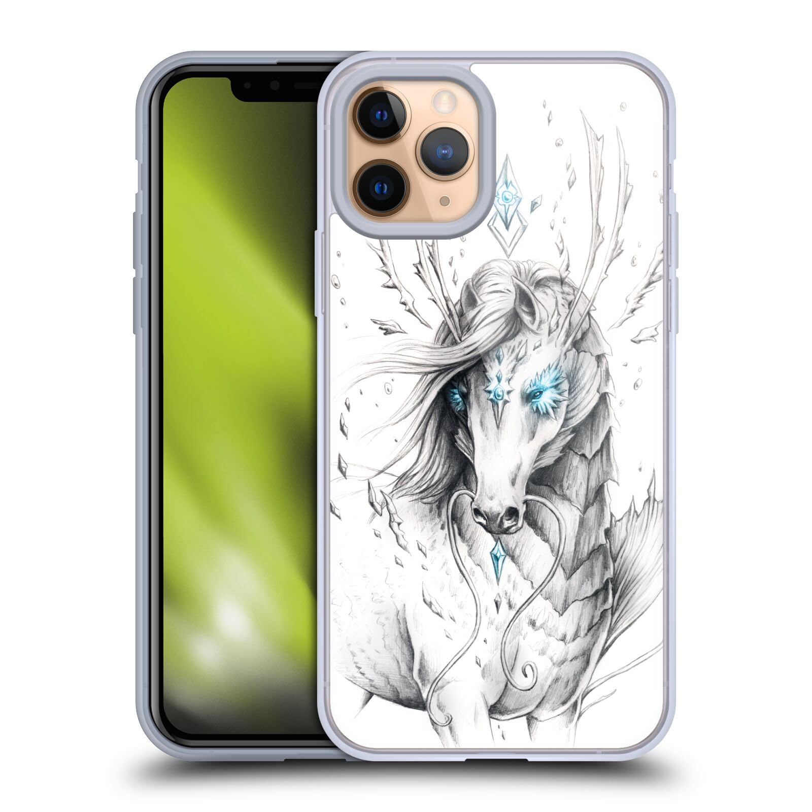Jonas JoJoesArt Jödicke Seahorse Wildlife 2 iPhone 11 Pro Case - Durable Soft Gel Phone Cover for Outdoor Adventures & Daily Protection