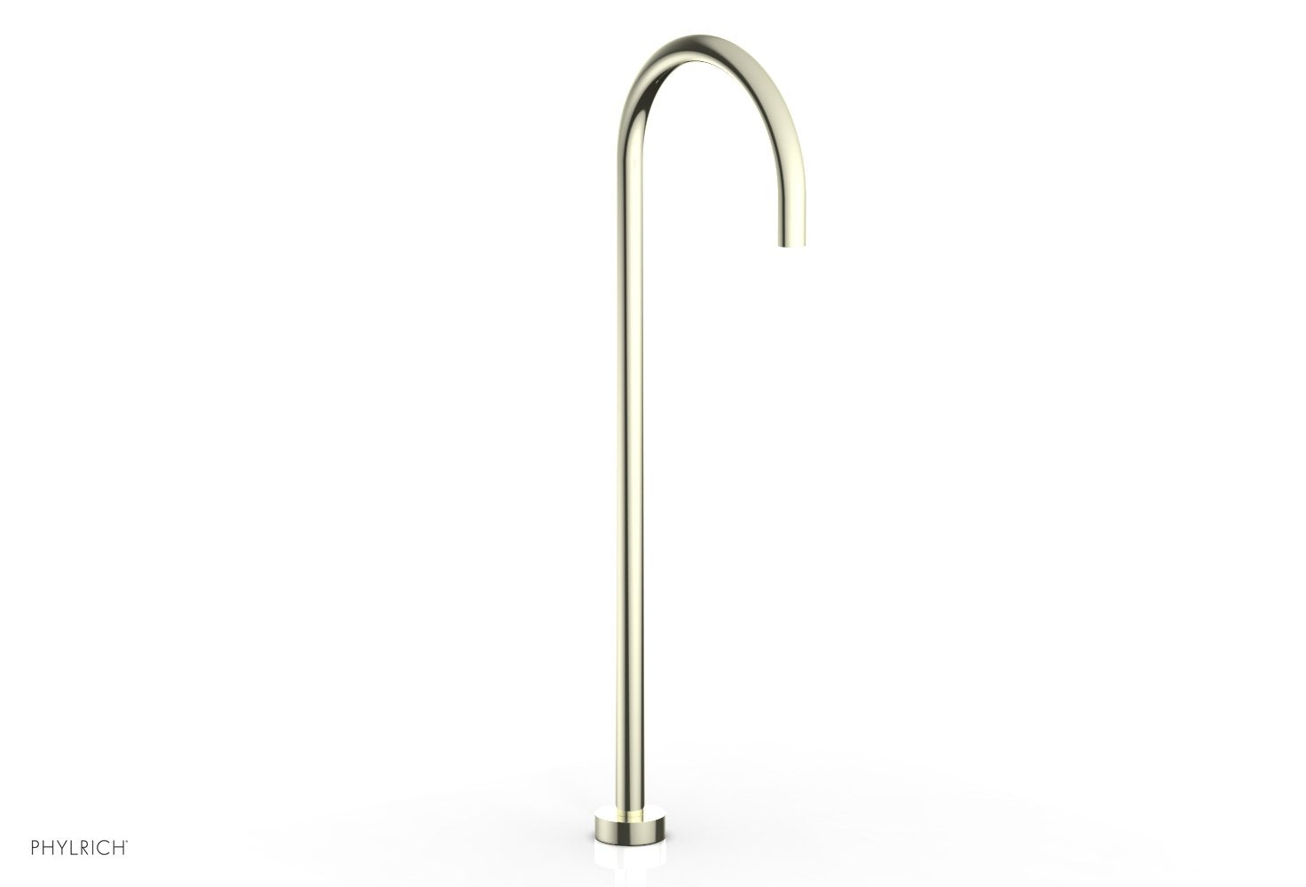 BASIC II Floor Mount Spout 230 52 - Durable Stainless Steel Faucet for Kitchen, Bathroom & Utility Sink - Perfect for Home, RV & Commercial Use