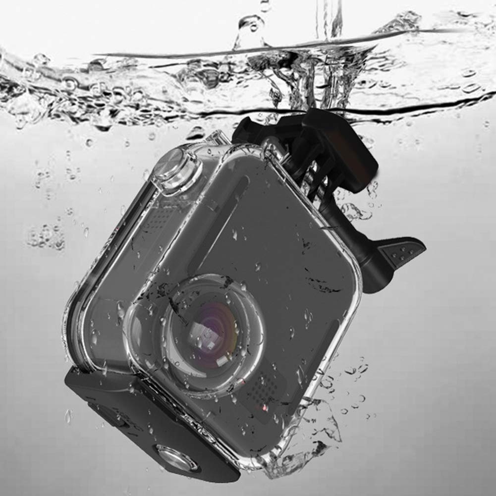 20m Waterproof Camera Case for Underwater Photography - Durable Action Camera Housing with Safety Lock Buckle - Ideal for Snorkeling, Diving & Water Sports
