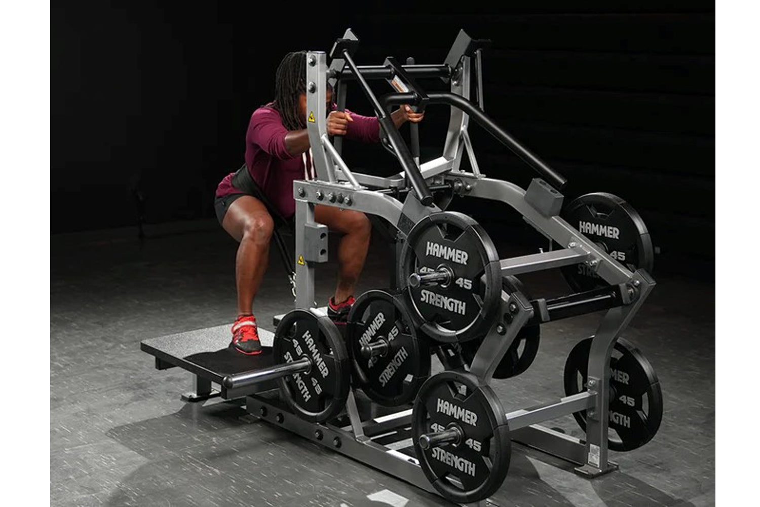 Hammer Strength Plate Loaded Belt Squat Machine - Professional Gym Equipment for Leg Workouts & Strength Training | Perfect for Home Gyms & Commercial Fitness Centers