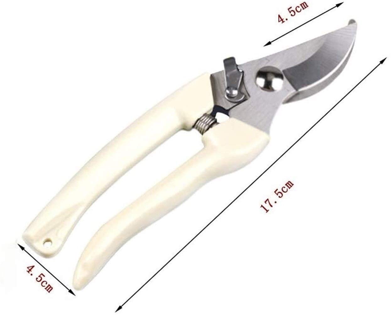 Premium Stainless Steel Garden Pruners - Professional Pruning Shears with Ergonomic Handle for Effortless Cutting | Ideal for Trimming Plants, Flowers, Shrubs & Small Branches | Perfect Gardening Tool for Home Gardeners & Landscapers
