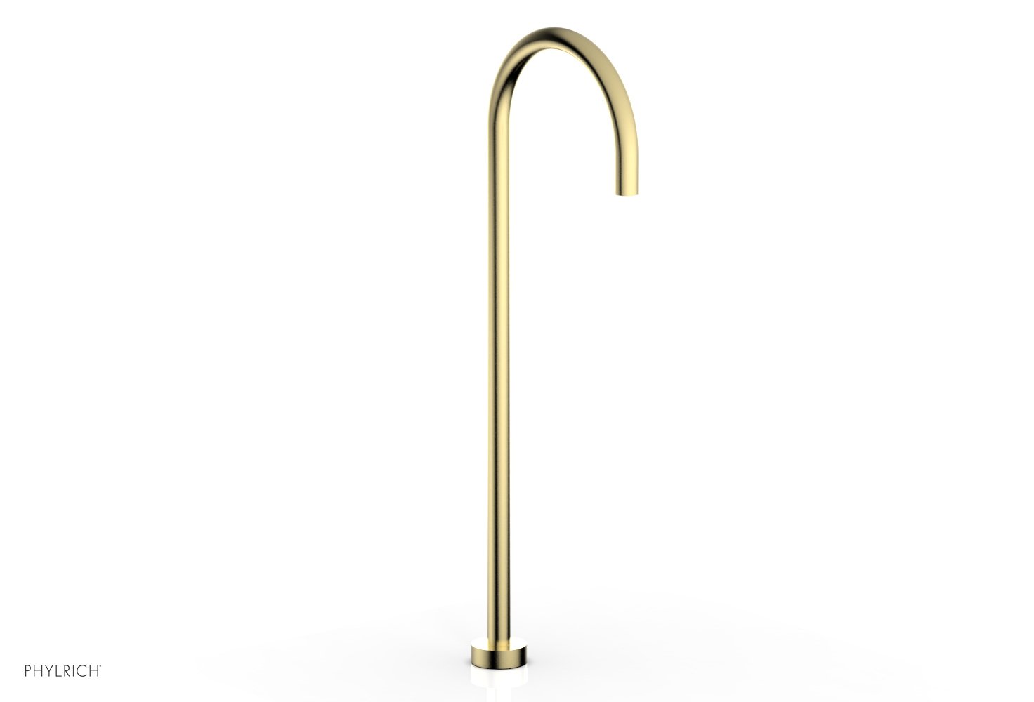 BASIC II Floor Mount Spout 230 52 - Durable Stainless Steel Faucet for Kitchen, Bathroom & Utility Sink - Perfect for Home, RV & Commercial Use