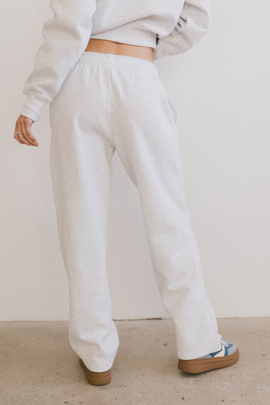 Ezra Grey Sweatpants for Men & Women - Soft Comfortable Joggers for Lounge, Workout & Casual Wear - FINAL SALE