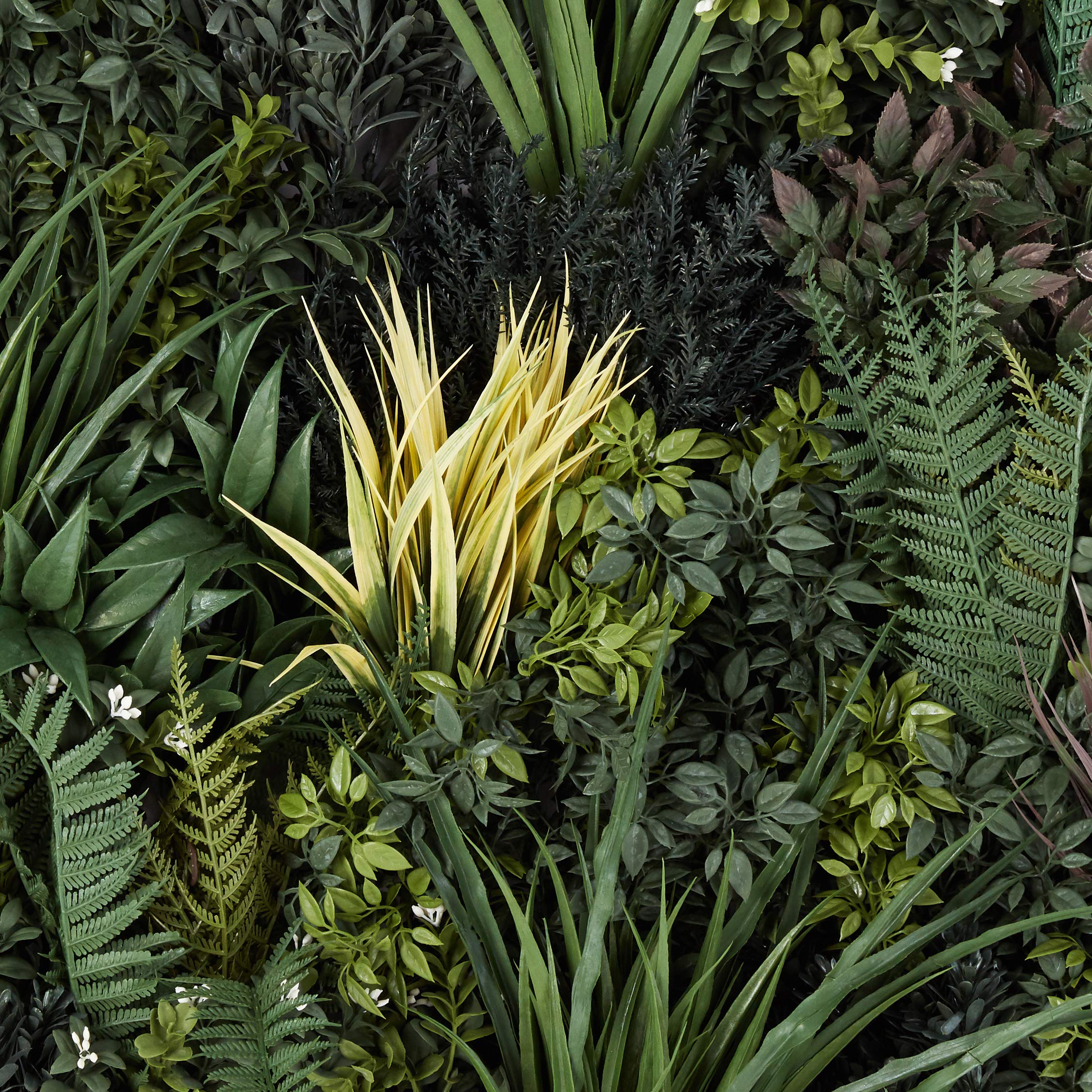 Nearly Natural 3ft x 3ft UV Resistant Artificial Green Wall Panel with Realistic Ferns - Perfect for Indoor & Outdoor Home Decor, Office Spaces, and Privacy Screening