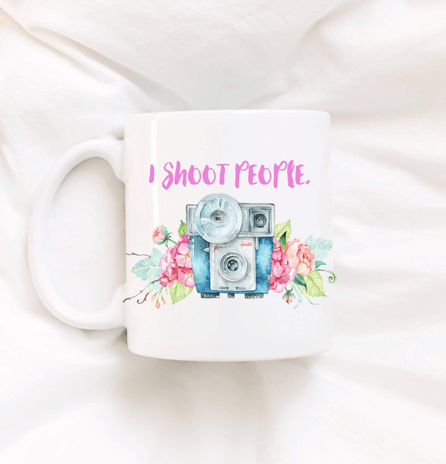 Funny Photographer Coffee Mug - 'I Shoot People' Photography Gift for Photographers - Perfect for Coffee, Tea & Office Use