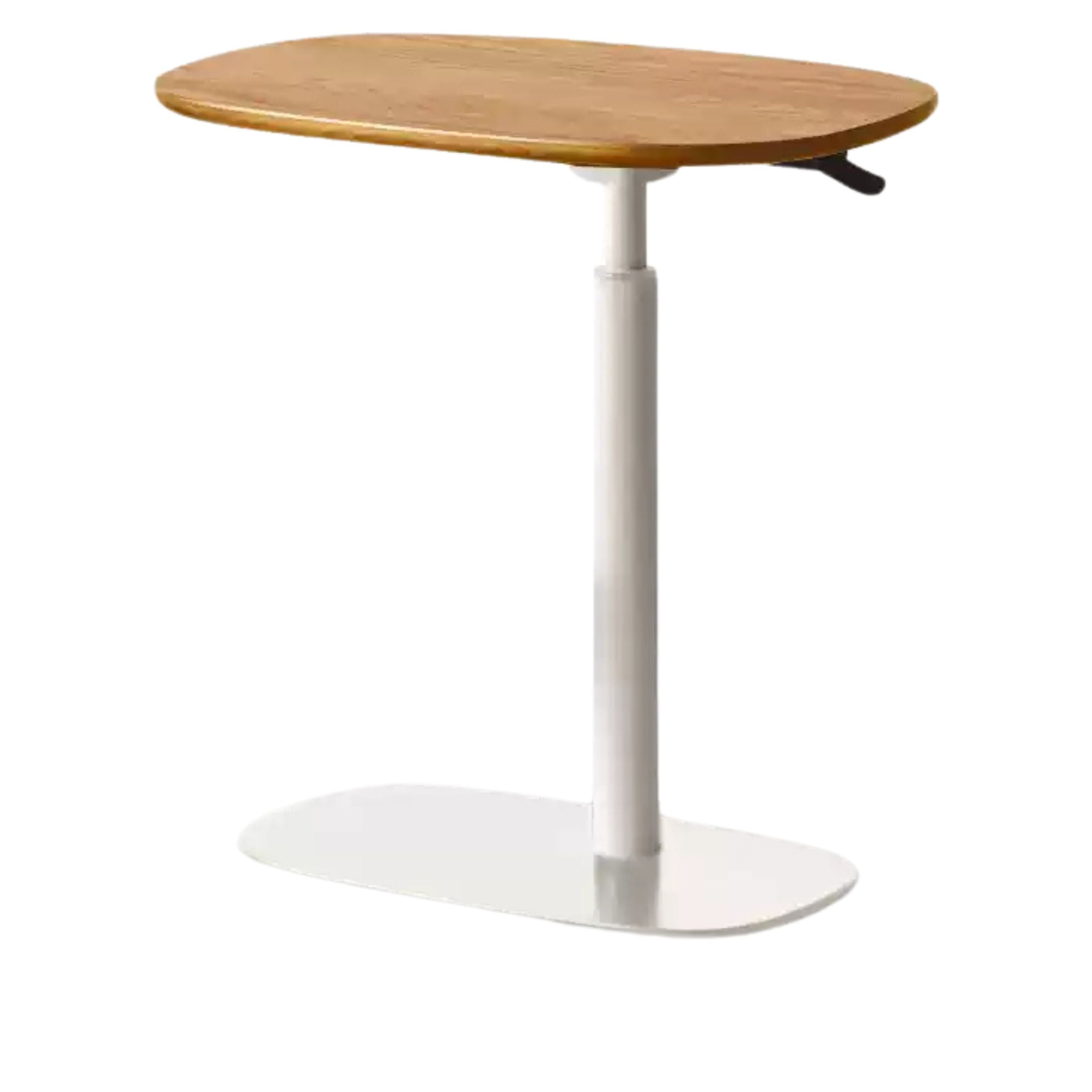 Premium Black Walnut & Oak Solid Wood Italian Modern Lift-Top Side Table - Luxury End Table for Living Room, Bedroom, or Office Use