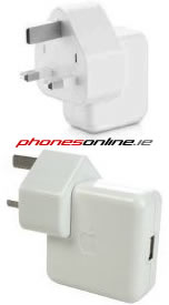 Original Apple 3-Pin USB Wall Charger for iPod - Fast Charging Adapter for Home, Office & Travel Use