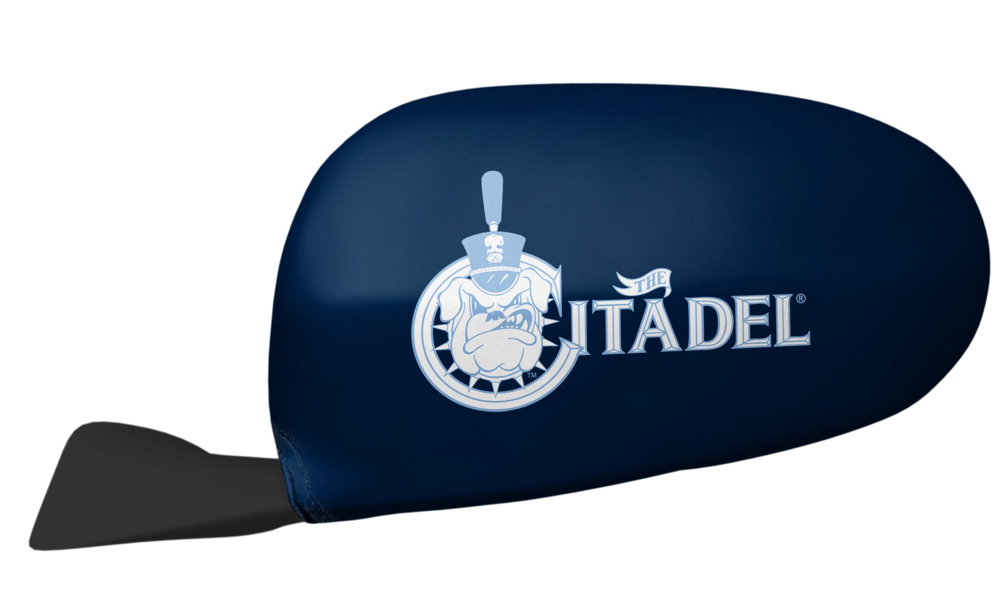 NCAA Citadel Large Car Mirror Cover - Durable Universal Fit for Trucks, SUVs & Sedans - Perfect for Road Trips, Commuting & Off-Road Adventures