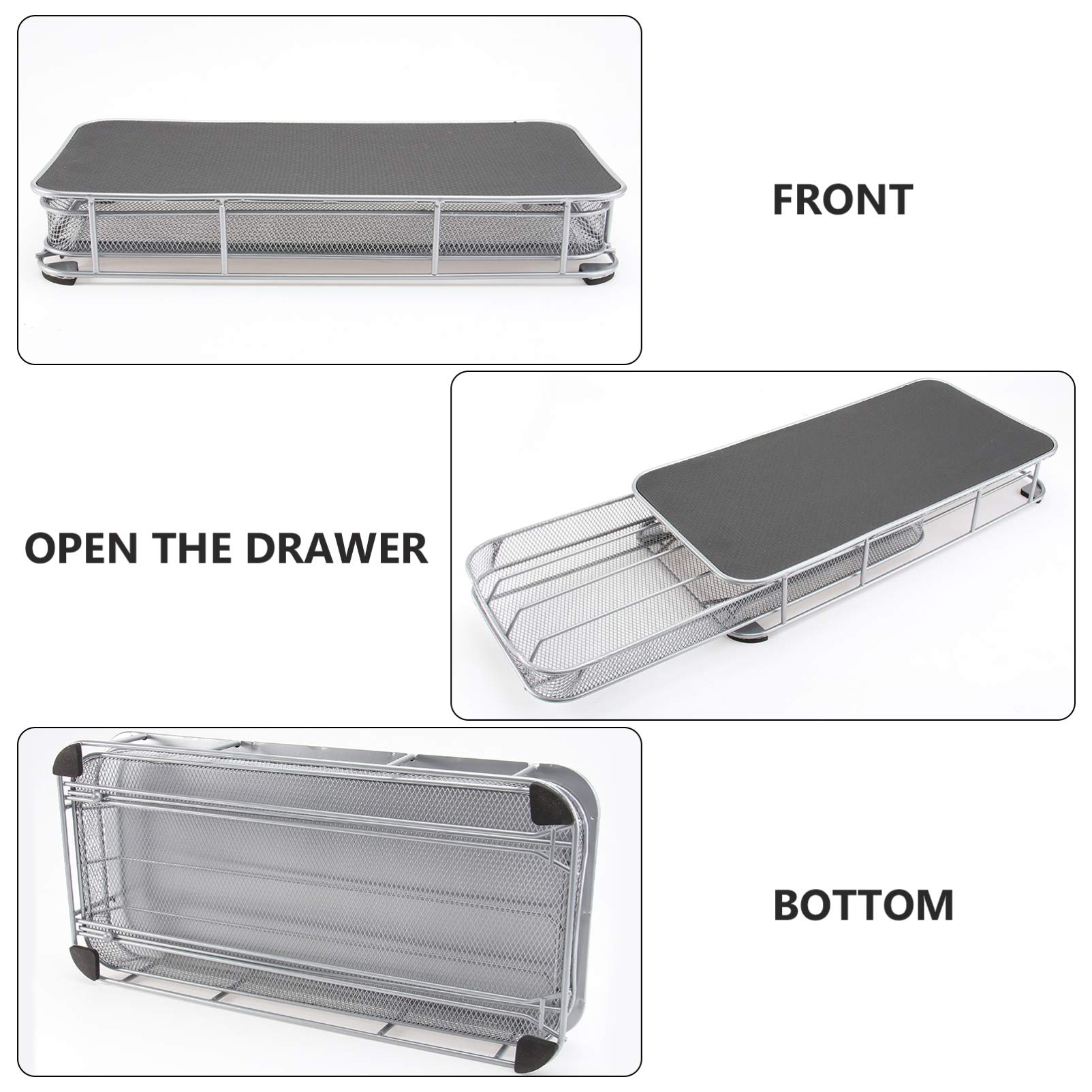 Cabilock Storage Drawers & Cup Holder Tray - Coffee Storage Box Organizer for Cafe Countertops | Compact Drawer Organizer for Kitchen, Office & Home Use