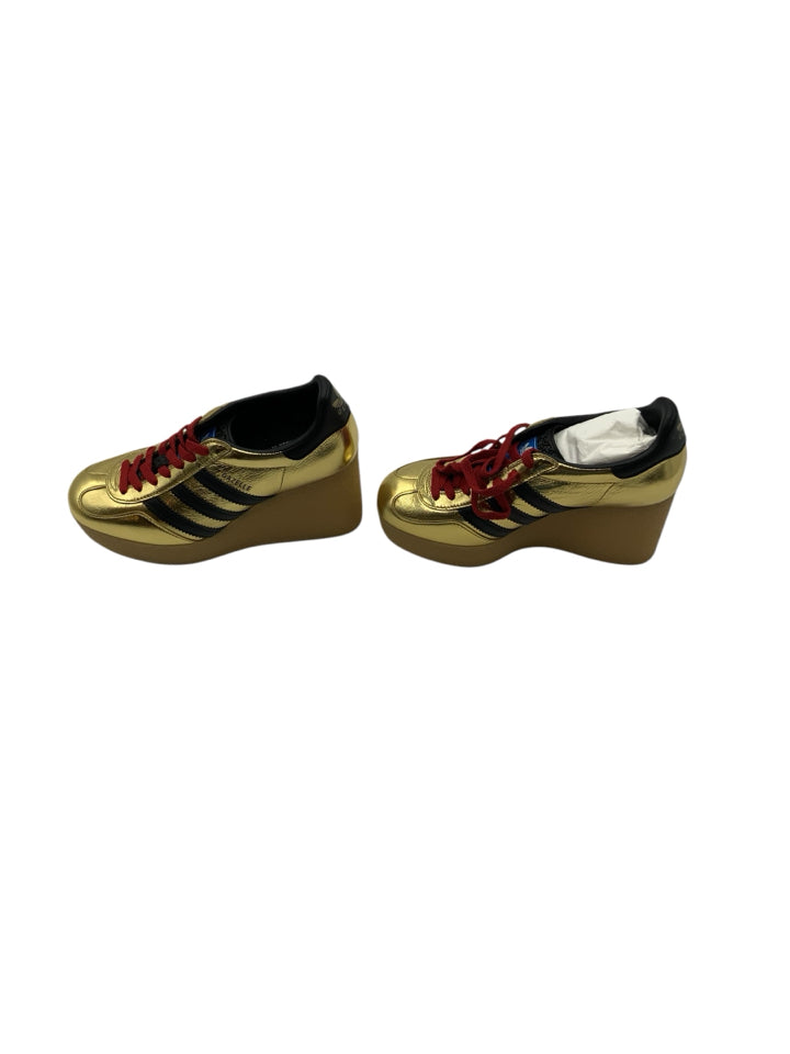 Gucci x Adidas Gazelle Wedge Sneakers for Women - Size 37.5 (US 7.5) | Fashionable Platform Sneakers for Casual Wear, Street Style & Everyday Comfort