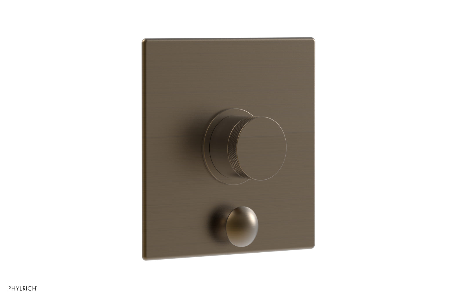 Premium BASIC II Pressure Balance Shower Plate with Diverter & Handle Trim Set - 4
