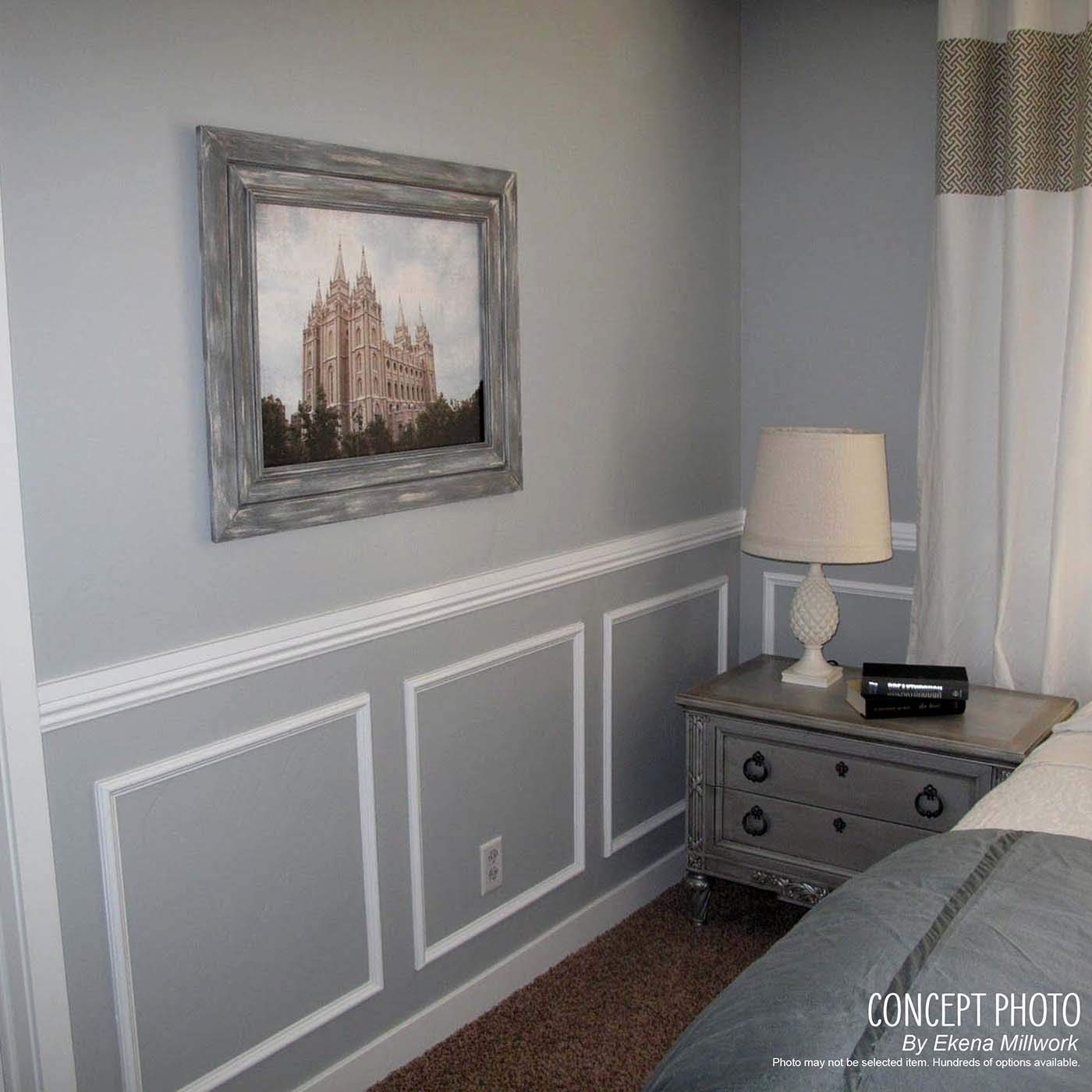 Ekena Millwork Ashford Classic Wainscot Wall Panel - 16