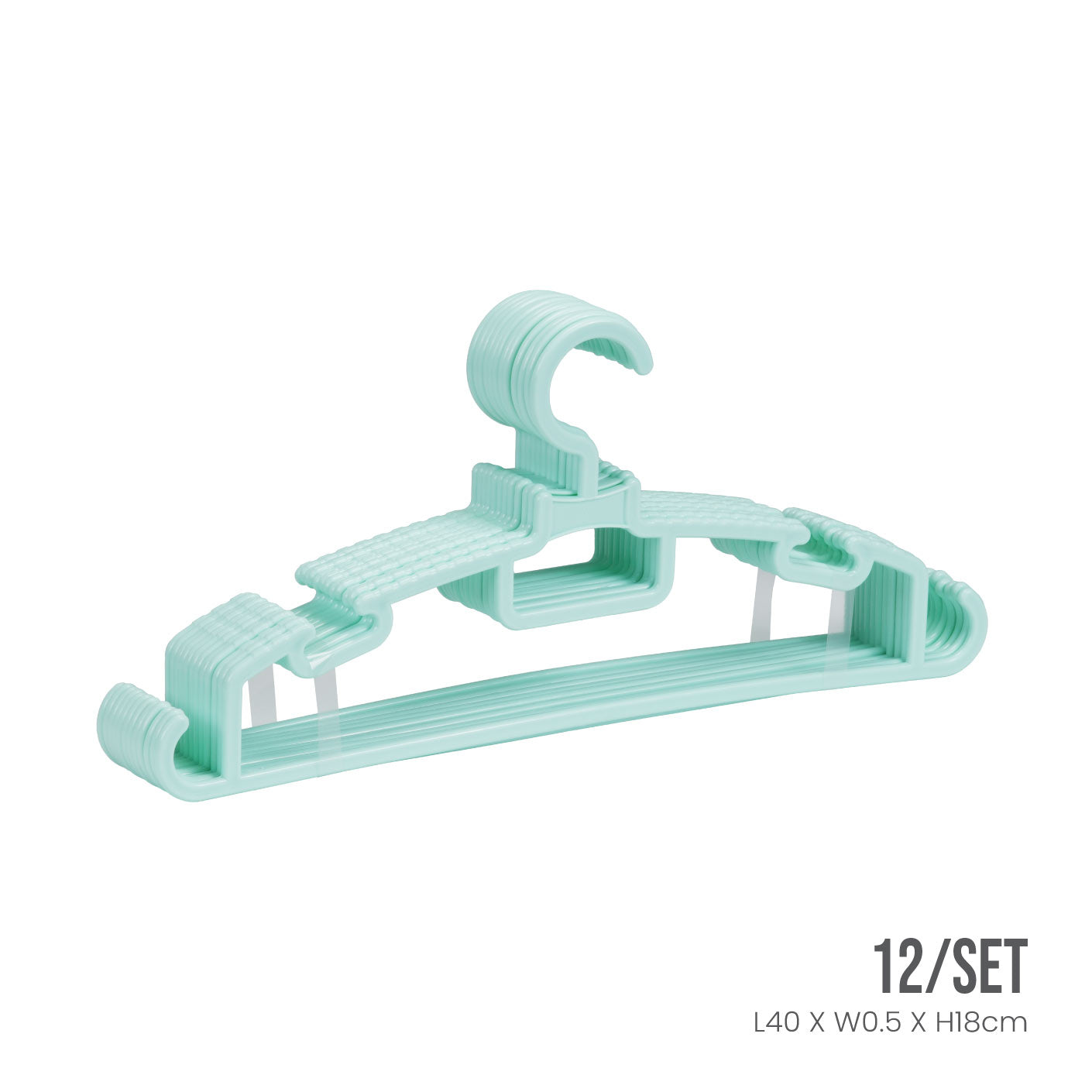 12S Slim Durable Space Saving Clothes Hangers (86 Pack) - Perfect for Closet Organization, Travel & Laundry Room Storage