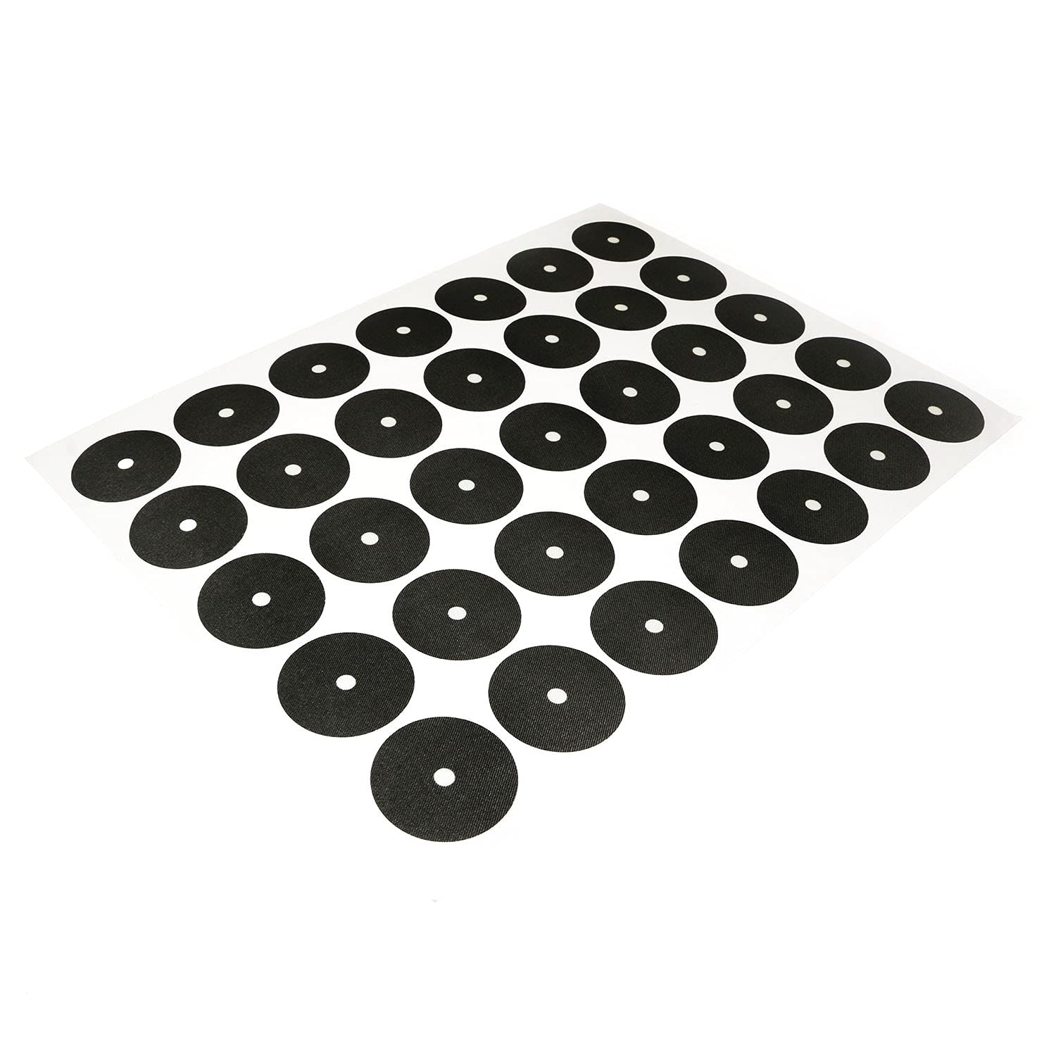RLECS 2 Sheets Pool Table Marker Dots - 35mm Dia Black Ball Locator Stickers for Snooker & Billiards - 70pcs Spots Total - Perfect for Pool Table Maintenance & Game Setup