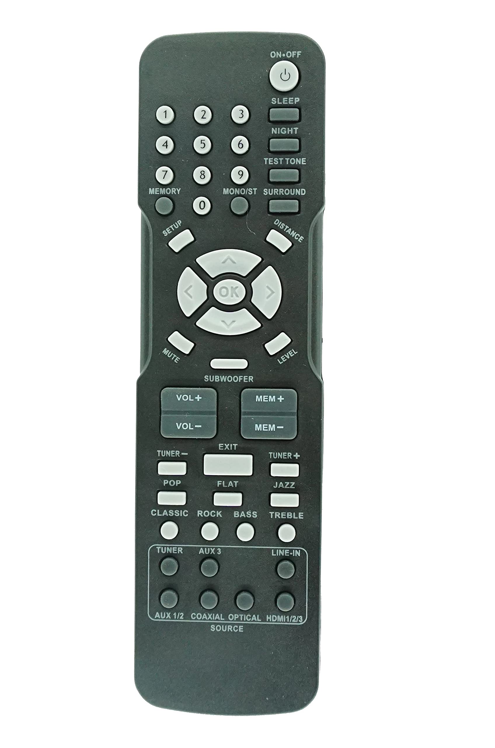 Original RCA RT2781BE RT2781HBU RT2781H RT2761HB RCR192AB1 RT2760 RCR192AB2 RT2781H RT2780R DVD Home Theater System Replacement Remote Control - Perfect for Home Entertainment & Movie Nights