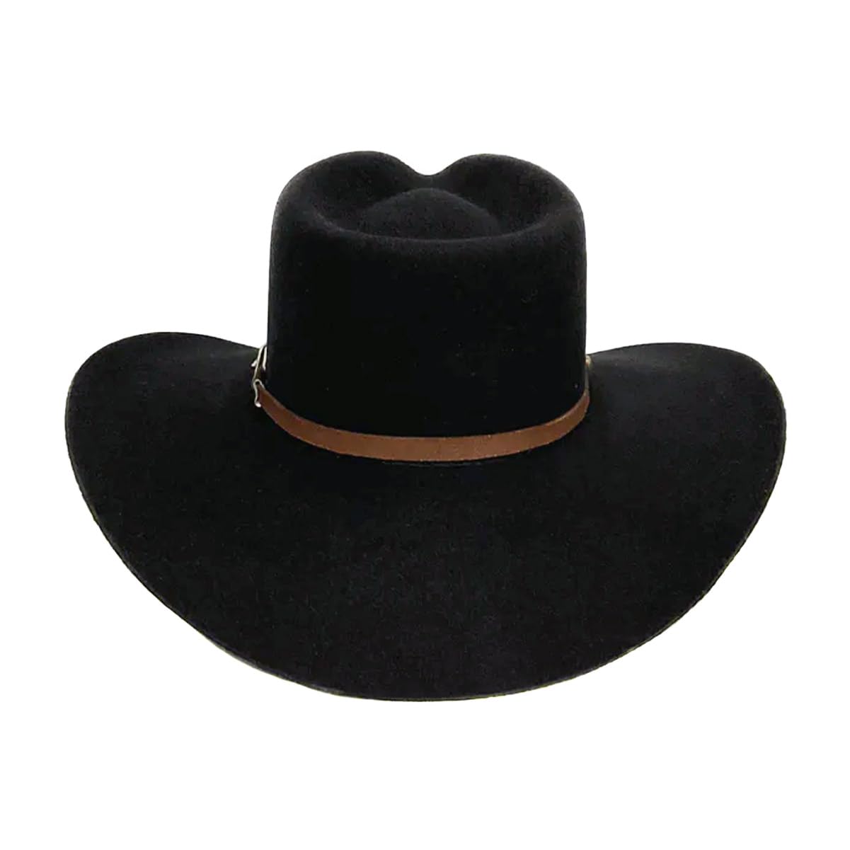 Stetson Drifter Western Cowboy Hat for Men - Genuine Felt Rancher Hat with Leather Band - Perfect for Rodeo, Country Music Festivals & Outdoor Adventures