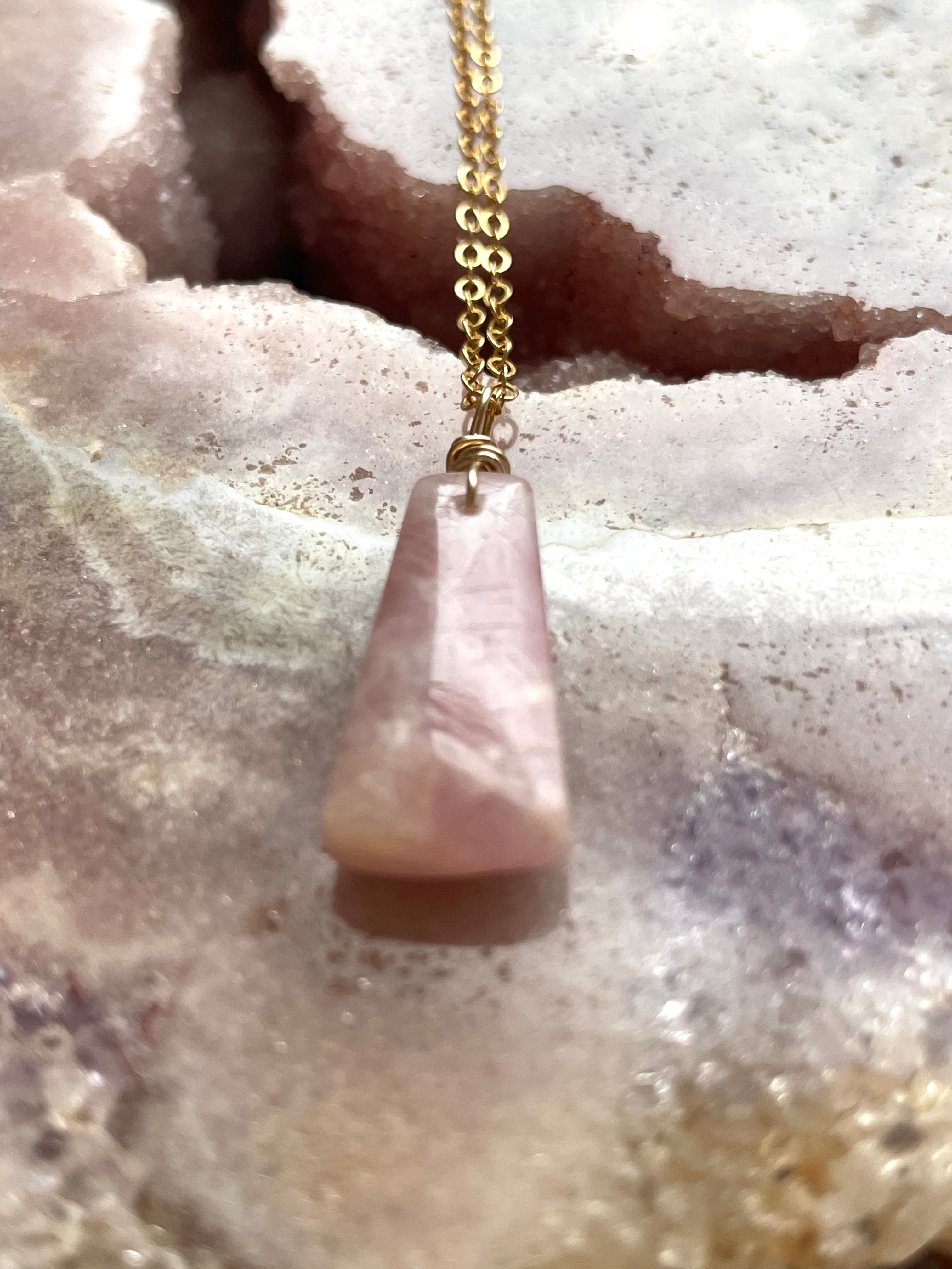 Natural Pink Tourmaline Pendant Necklace for Women - Elegant Gemstone Jewelry Gift for Birthday, Anniversary & Valentine's Day | Perfect for Everyday Wear & Special Occasions