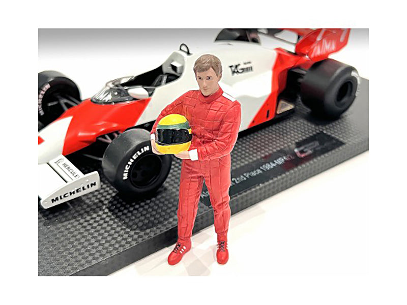 Vintage 80's Racing Legends Diecast Figures Set of 2 - 1/43 Scale Model Cars by American Diorama | Collectible Display for Car Enthusiasts & Retro Decor