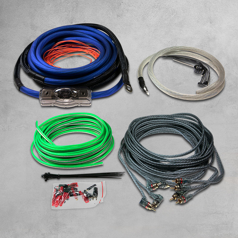Aerpro MX44 MAXCOR 4AWG 4 Channel Amplifier Install Kit - Premium Car Audio Wiring Kit for High Power Amplifiers | Perfect for Car Stereo Systems & DIY Audio Upgrades