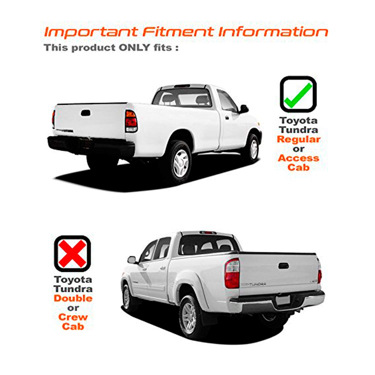AKKON Replacement Headlights with Corner Lights for 2000-2004 Toyota Tundra Regular & Access Cab - LH + RH Pair - Durable Aftermarket Upgrade for Improved Night Driving Visibility