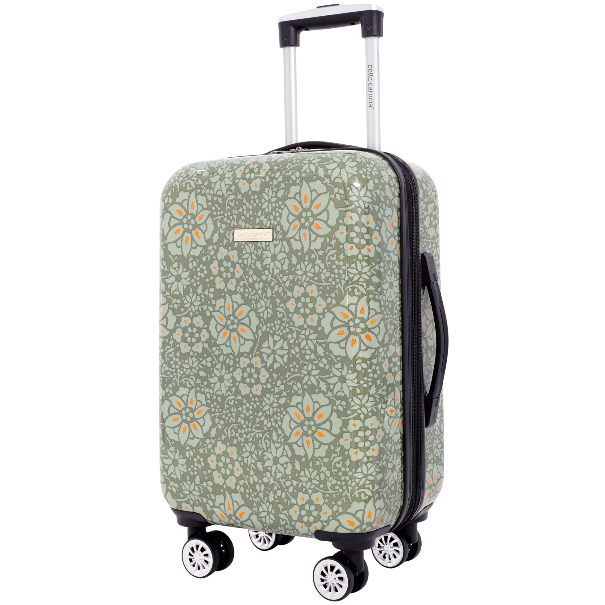 Travelers Club Bella Caronia Deluxe 3-Piece 7-Piece Luggage Set with Travel Accessories, 20
