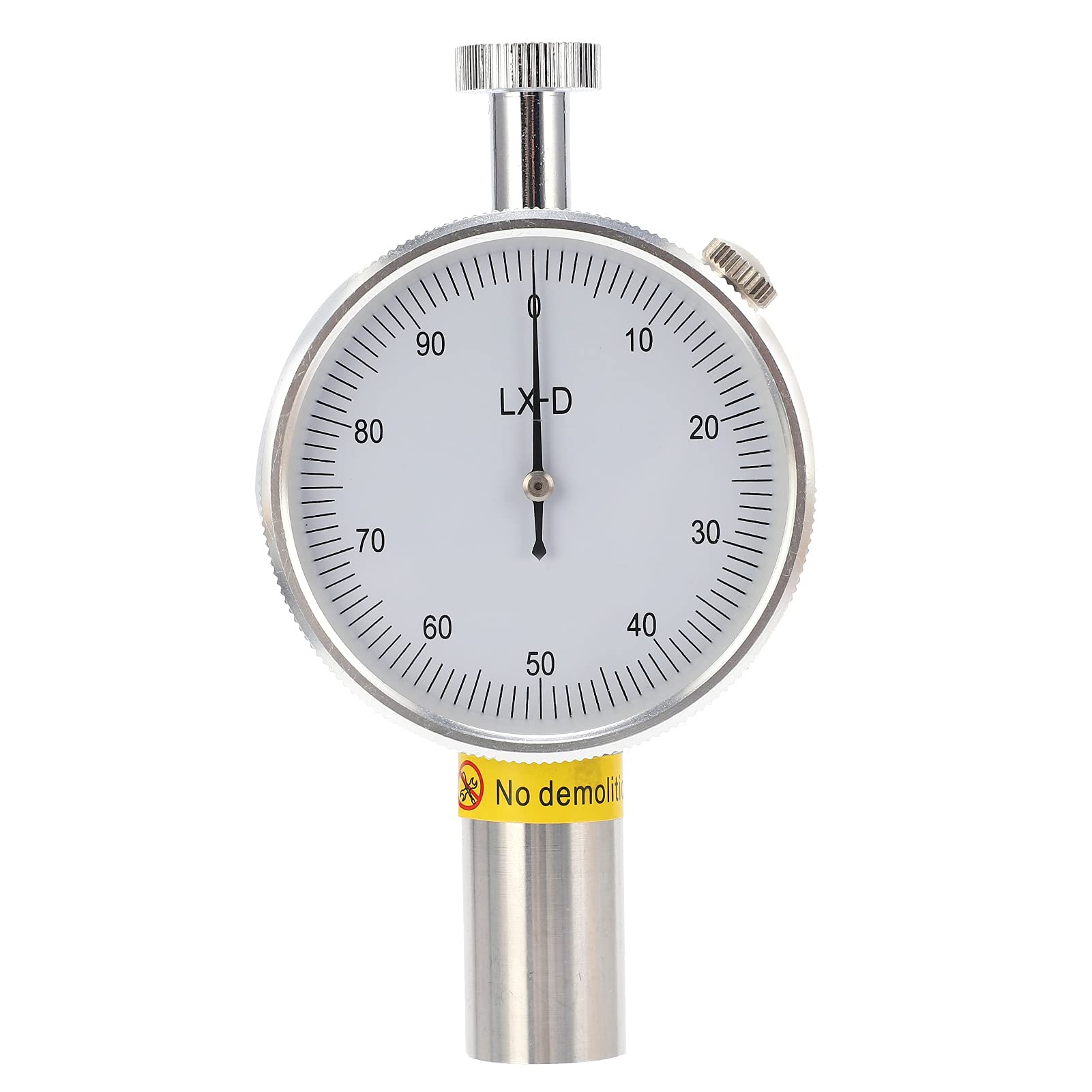 LX-D-1 Shore Hardness Tester 0N-44.5N - Portable Durometer for Glass, Plastic & Rubber - Dial Indicator Hardness Measuring Gauge - Perfect for Quality Control in Manufacturing & Material Testing Labs