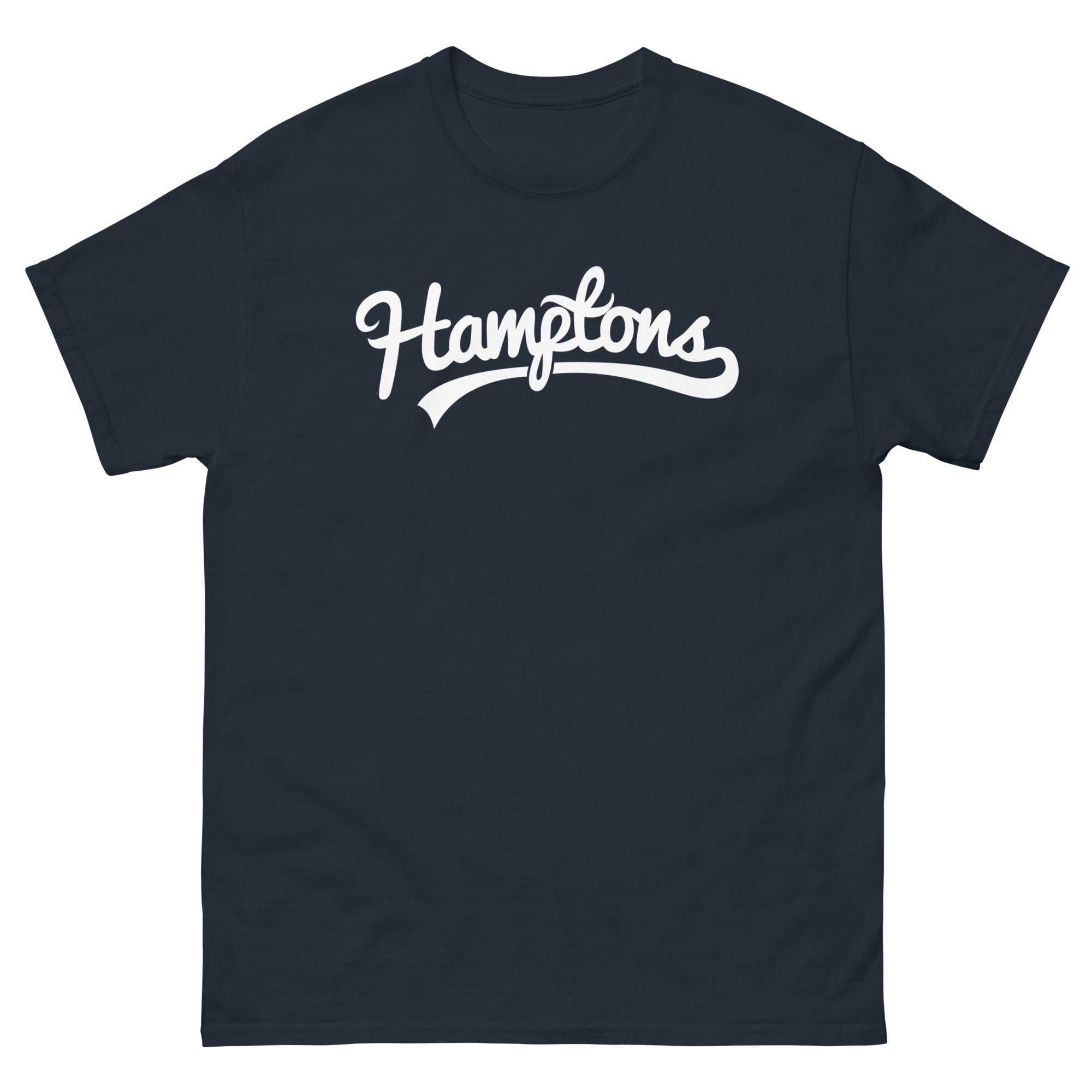 Hamptons Men's Classic T-Shirt - Soft Cotton Crew Neck Tee for Casual Wear & Everyday Outfits | Perfect for Summer, Travel & Relaxing
