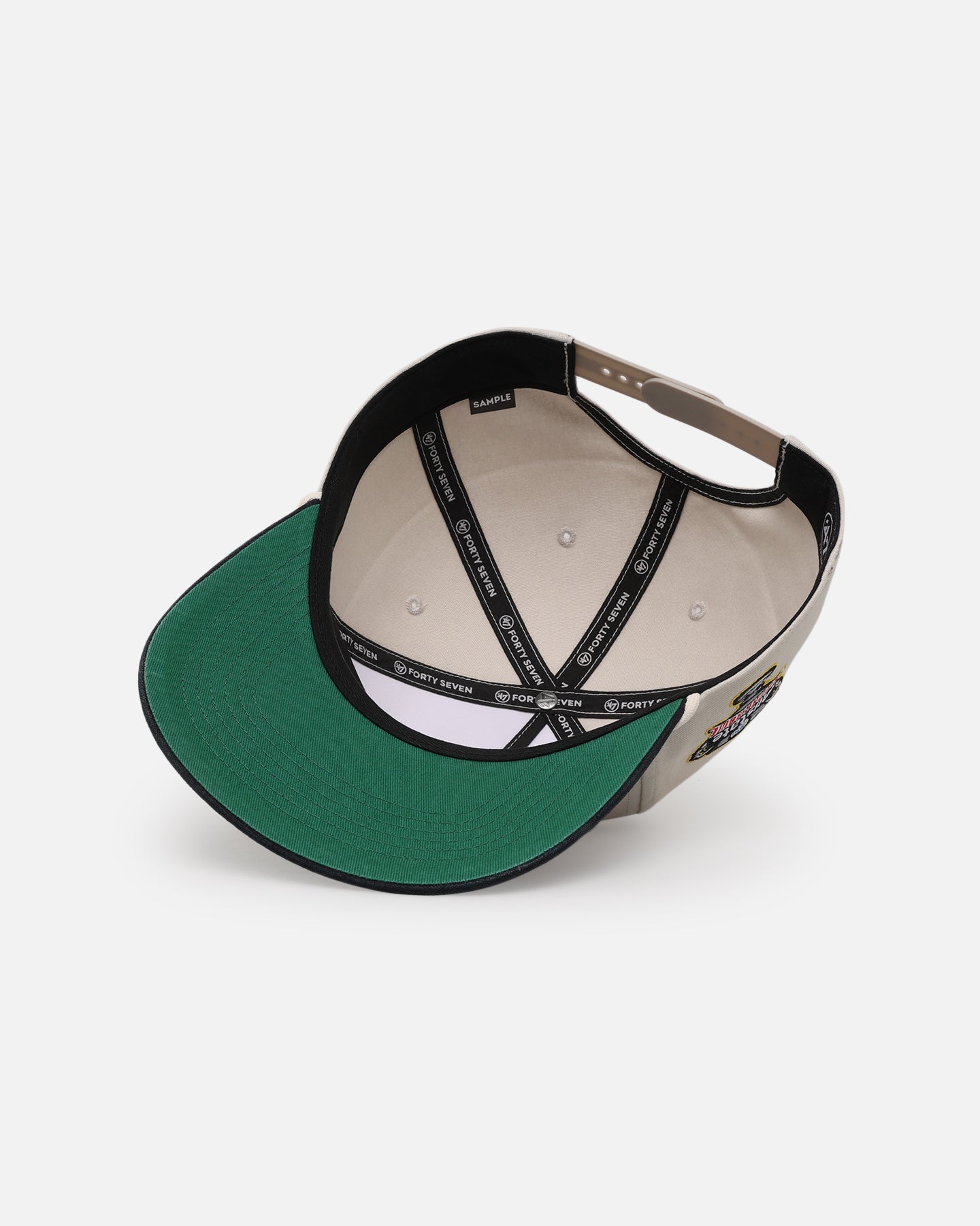 47 Brand Louisiana 2008 Sugar Bowl Snapback Hat - Adjustable Tan/Black Baseball Cap for Men & Women - Perfect for Sports Fans, Casual Wear and Collectors