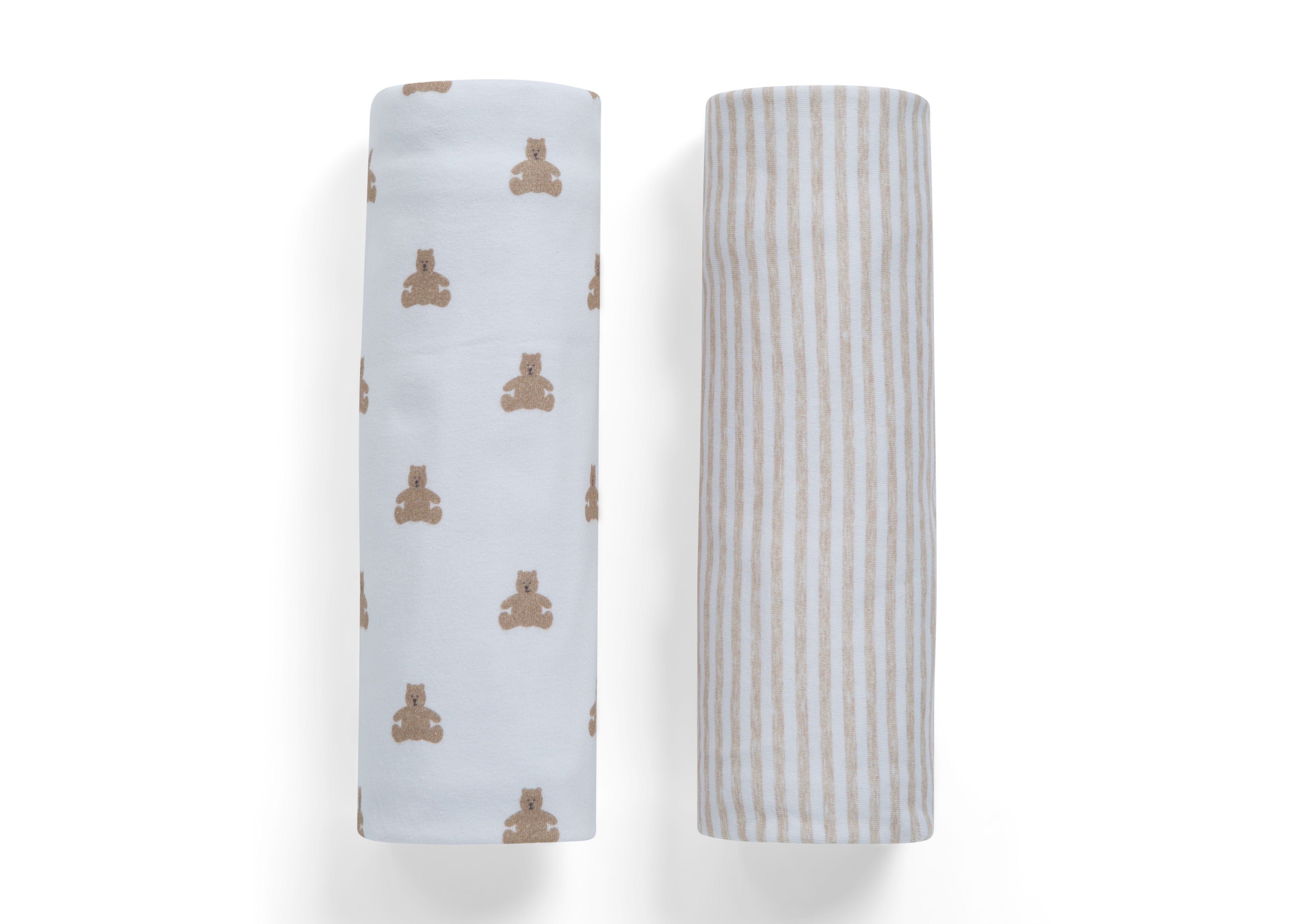 BabyGap Reversible 100% Organic Cotton Blankets - 2 Pack Soft Cozy Blankets for Newborns & Infants - Perfect for Nursery, Swaddling, Stroller & Car Seat