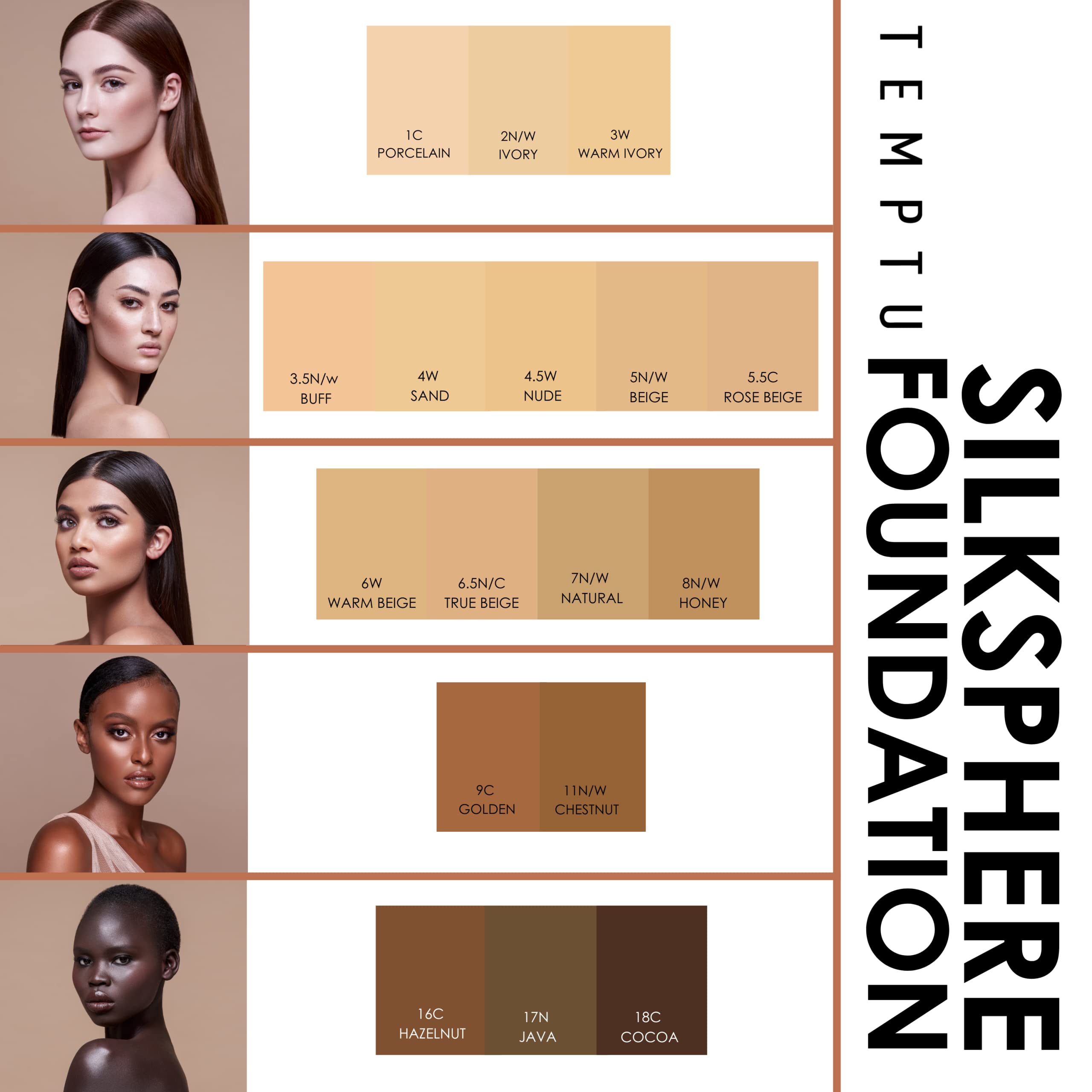 TEMPTU AIRpod Foundation in Sand - 0.4oz, Flawless Airbrush Makeup for Daily Wear