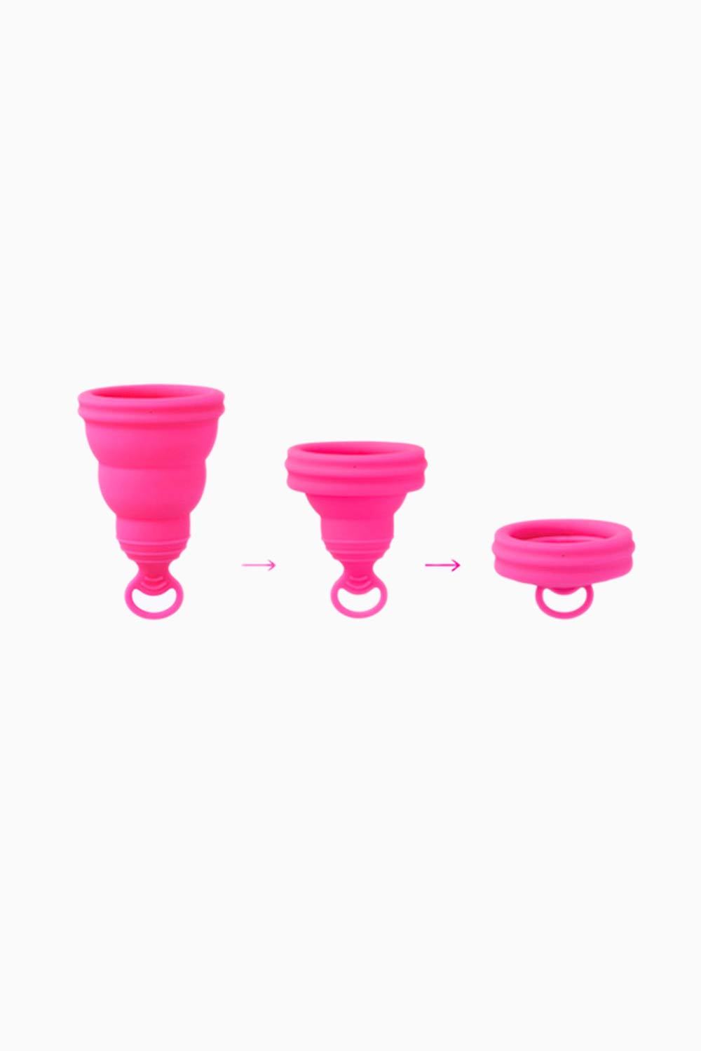 LILY CUP ONE - Best Reusable Menstrual Cup for Beginners | Comfortable & Eco-Friendly Period Solution for Active Women | Perfect for Yoga, Running & Travel