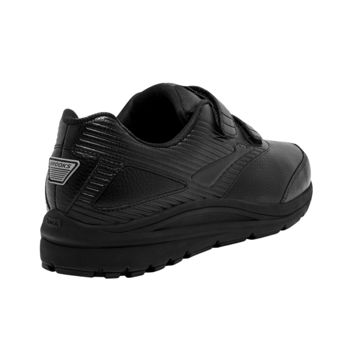 Men’s Addiction Walker V Strap 2 Comfortable Black Leather Shoes - D Width for Wide Feet | Perfect for Walking, Hiking & Everyday Wear