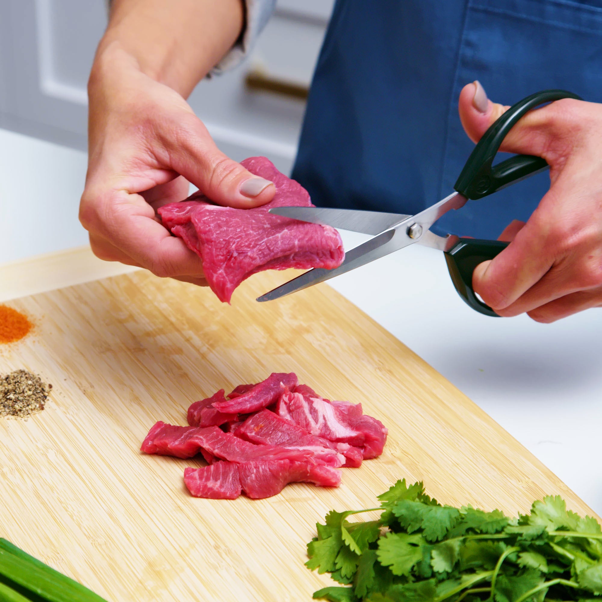 Premium Stainless Steel Kitchen Scissors - 8