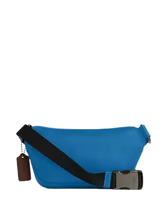 Coach Elias Mini Belt Bag with Checkerboard Print - Stylish Crossbody Bag for Women | Perfect for Travel, Shopping & Everyday Use