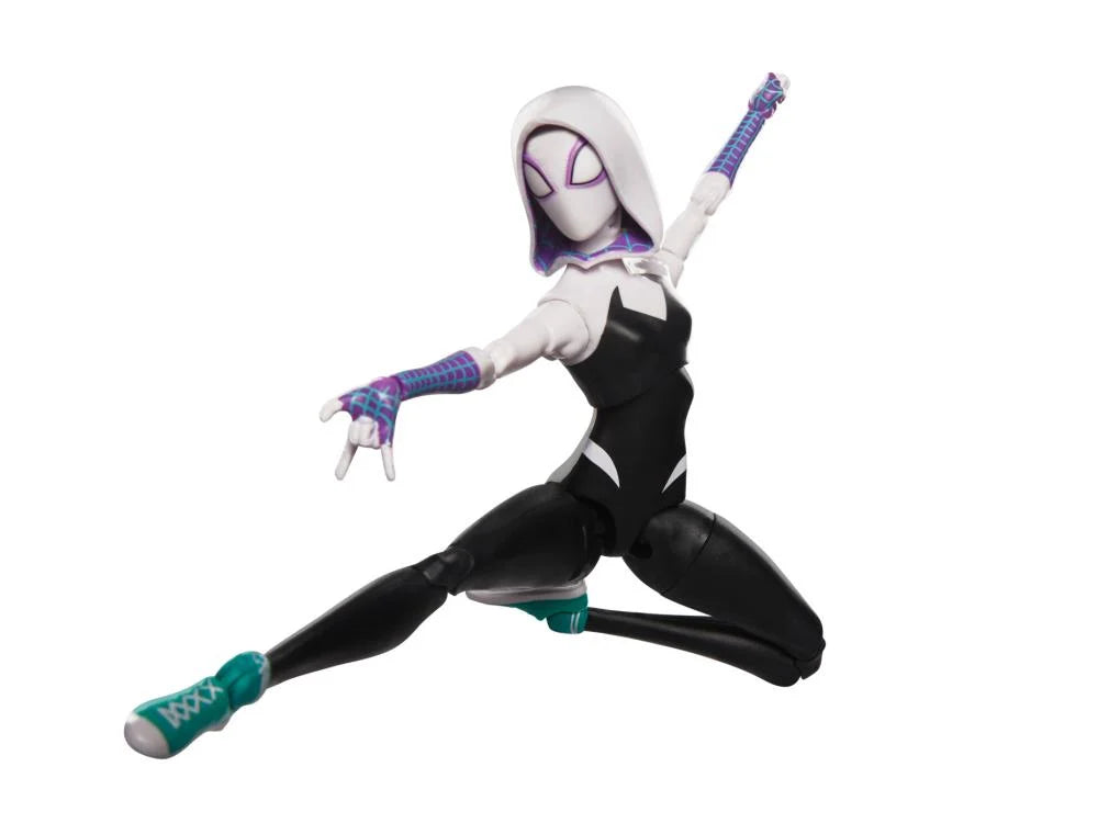 Marvel Legends Spider-Man: Across the Spider-Verse Spider Gwen Action Figure - Collectible Toy for Marvel Fans & Movie Lovers | Perfect for Display, Gifts, and Cosplay Accessories