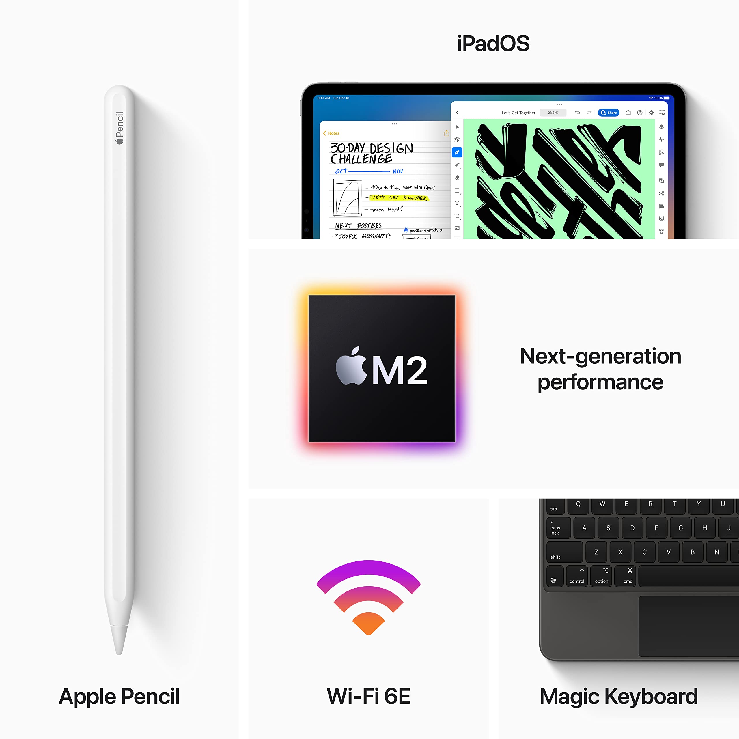 2022 Apple iPad Pro 6th Gen 12.9