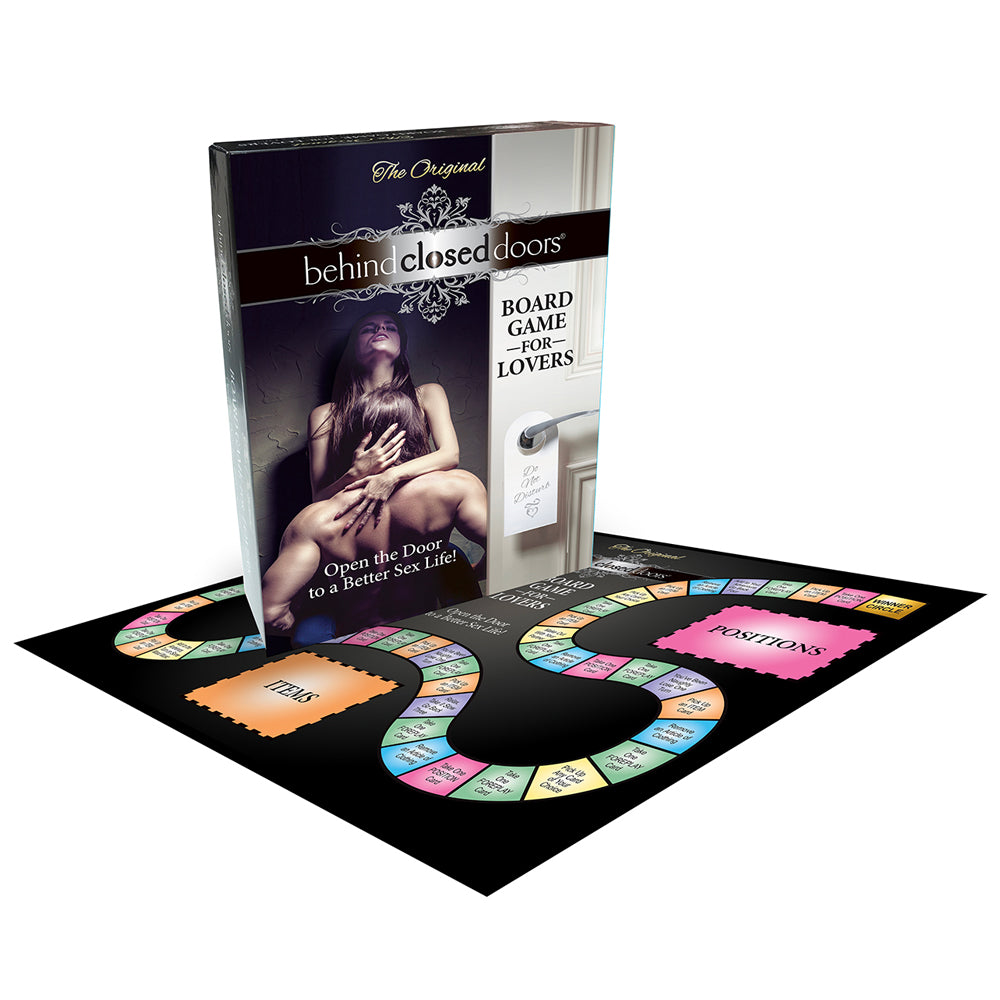 Behind Closed Doors - Romantic Couples Board Game for Date Night | Fun & Intimate Relationship Building Activity for Lovers