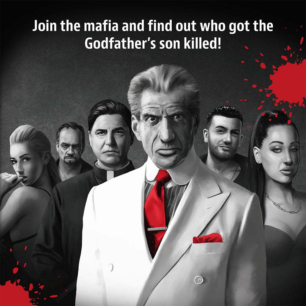 Masters of Crime: Vendetta - Thrilling Mafia Strategy Board Game for Adults & Teens - Perfect for Game Nights, Parties & Family Gatherings