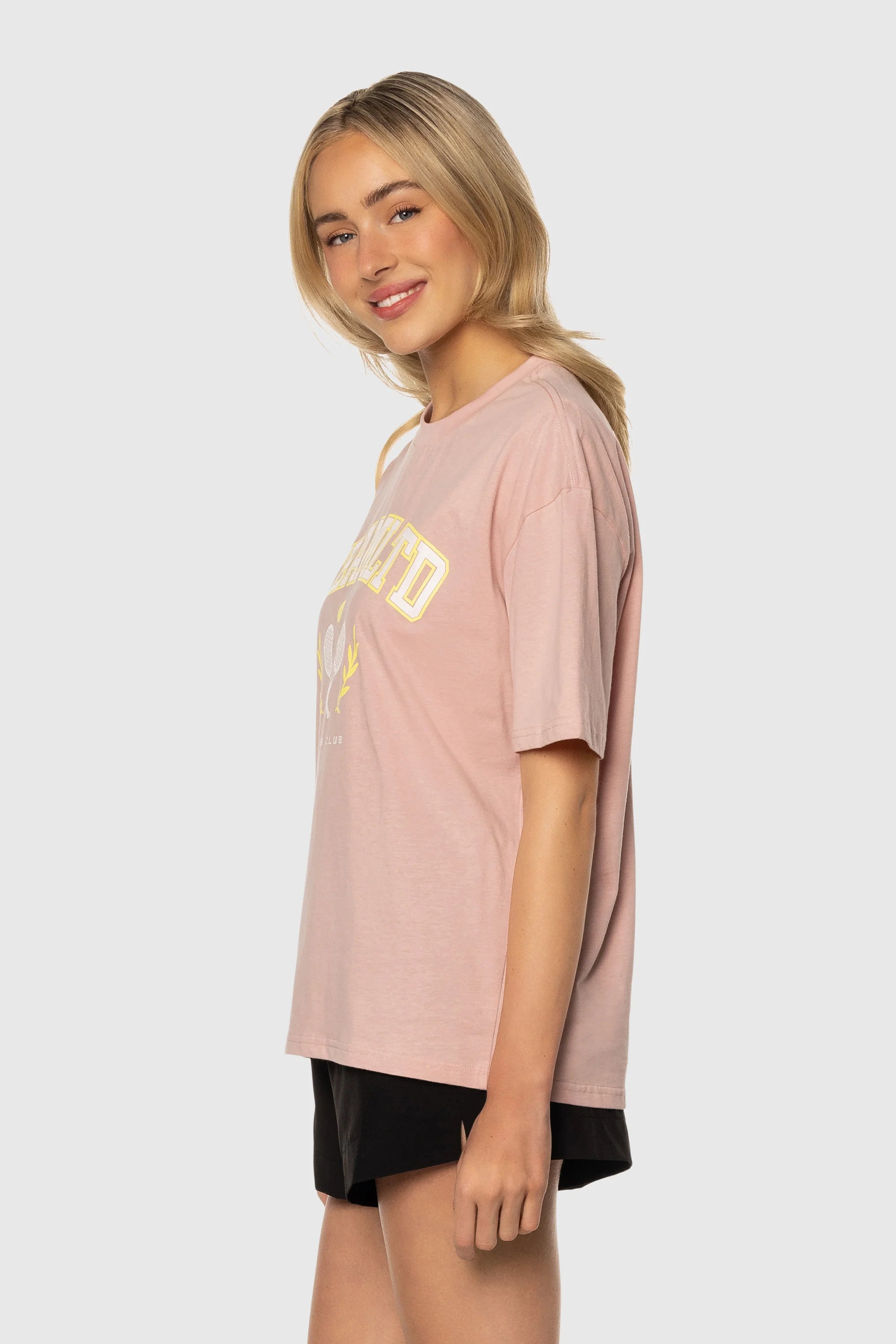 Men's Tennis Club T-Shirt - Soft Cotton Pink Tee for Casual Wear & Sports | Perfect for Tennis, Gym & Everyday Outfits