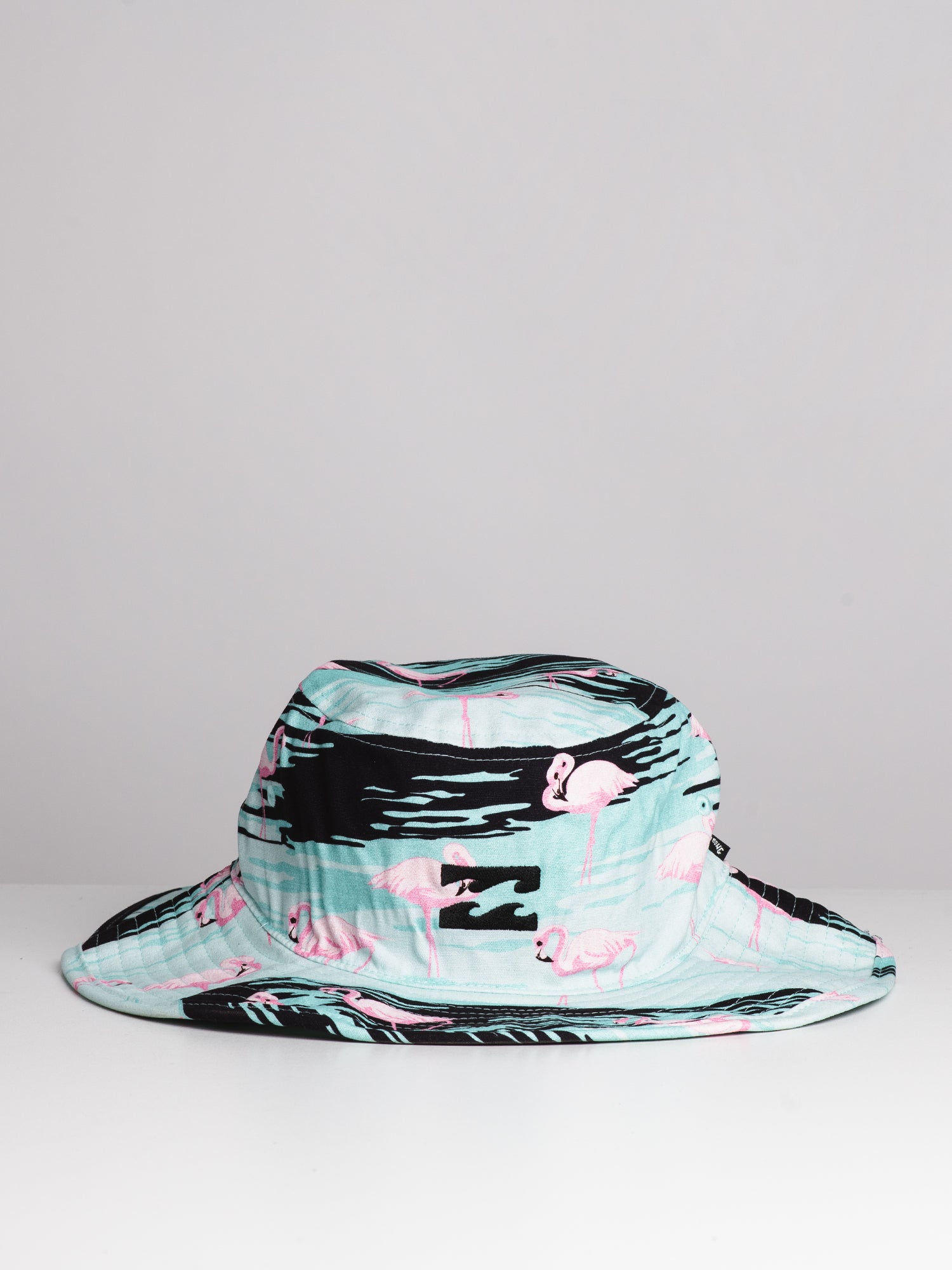 BIG JOHN PRINT HAT with Flamingo Design - Stylish Summer Beach Accessory for Men & Women - Perfect for Vacation, Pool Party and Outdoor Activities