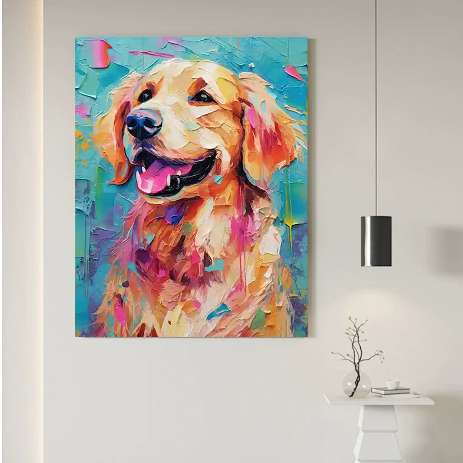 Animal Art Painting #AP147 - Handmade Wildlife Canvas Art for Home & Office Decor | Perfect for Living Room, Bedroom, or Gift