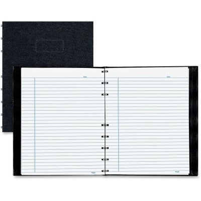BLUE LINE REDA7150BLK Professional Notebook - Durable Spiral Bound Writing Journal for Office, School & College Note Taking | Ideal for Students, Teachers & Business Professionals