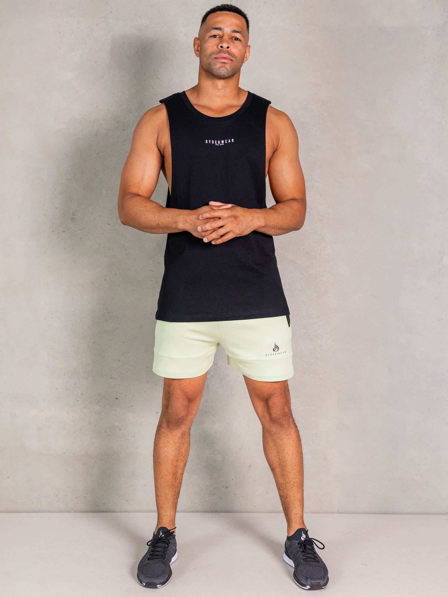 Advanced Mesh Running Shorts for Men - Breathable Quick-Dry Workout Shorts with Pockets - Perfect for Gym, Jogging & Outdoor Sports - Matcha Green