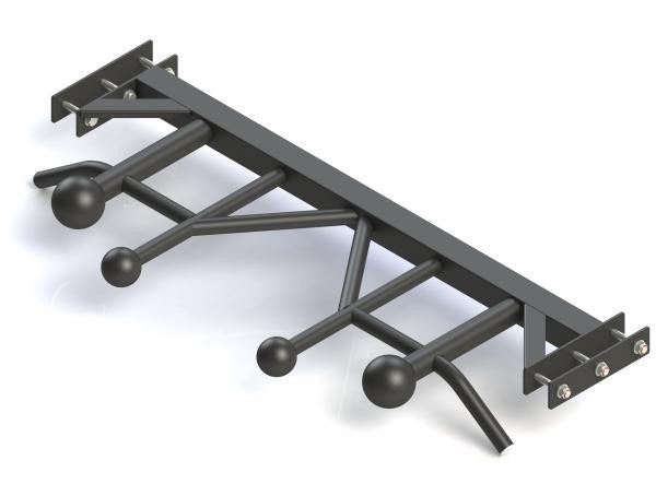 MyRack Chin Up Bar - Adjustable Multi-Grip Pull Up Bar for Home Gym, Strength Training & Calisthenics - Perfect for Doorway, Wall Mount & Outdoor Workouts