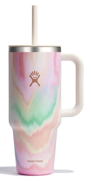 Hydro Flask 40oz Insulated Stainless Steel Water Bottle - Double Wall Vacuum Insulation, Leak Proof Lid, Wide Mouth - Perfect for Hiking, Camping, Gym & Outdoor Activities